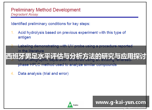 西班牙男足水平评估与分析方法的研究与应用探讨 西班牙男足水平评估与分析方法的研究与应用探讨