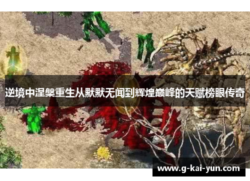 逆境中涅槃重生从默默无闻到辉煌巅峰的天赋榜眼传奇